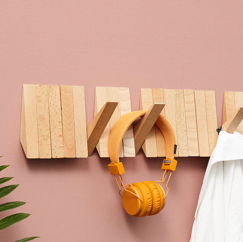 Unique clothes hooks - contemporary furniture design