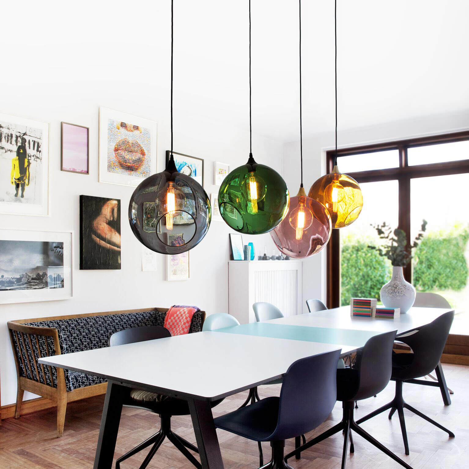 Luxury designer chair - handcrafted lighting